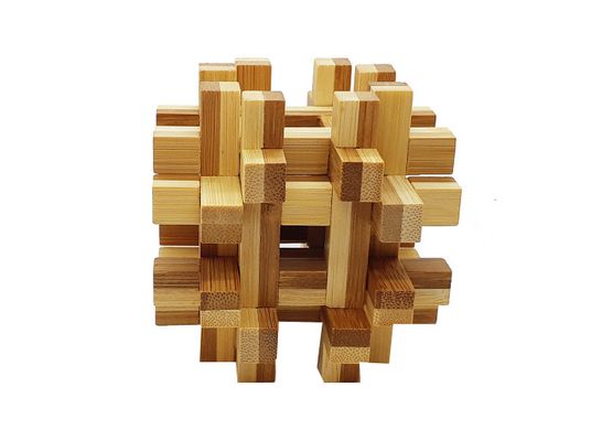 Головоломка з бамбука Подвійна рамка (Double Frame)