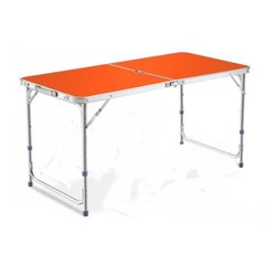 Раскладной туристический стол для пикника и туризма Оранжевый