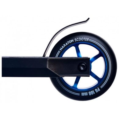 Трюковый самокат Maraton Turbo (Модель 2022 года с усиленной рамой) Синий