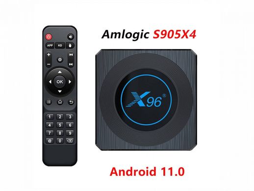 Смарт-ТВ приставка X96 X4 Amlogic S905X4 4/32Gb