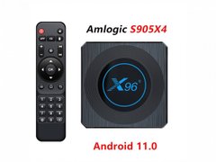 Смарт-ТВ приставка X96 X4 Amlogic S905X4 4/64Gb