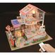 3D Румбокс Кукольный Домик "Sweet Words" 3504 DIY DollHouse + защитный купол