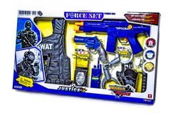 Детский набор полицейского Toys SWAT с бронежилетом СИНИЙ 34270