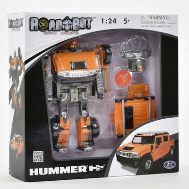 Трансформер RoadBot Hummer Н2 53091 Помаранчевий (2-53091-63160)