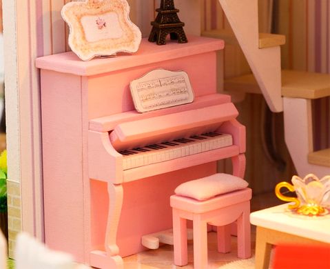 3D Румбокс Ляльковий Будиночок "Sakura Love" DIY DollHouse + захисний купол