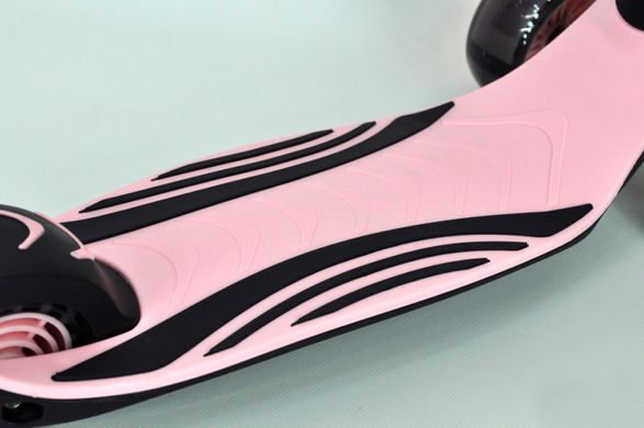 Детский трехколесный самокат Maraton Golf G (Модель 2022 года с устойчивой широкой платформой) Розовый