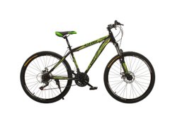 Велосипед 26" M123 Oskar черно-зеленый