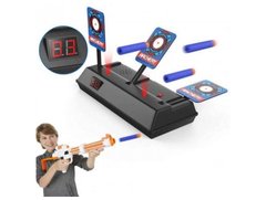 Електронна мішень Shoot A Target, іграшка - тир для пристрілки з електроприводом, для дитячої зброї, зі світлом та звуком
