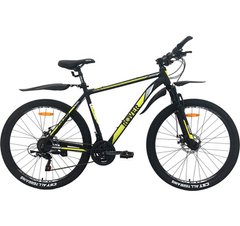Велосипед ROVER X70 AIR 27,5"20"black - white - yellow2021
