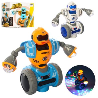 Танцующий светящийся интерактивный робот танцор Сool Robot детская игрушка