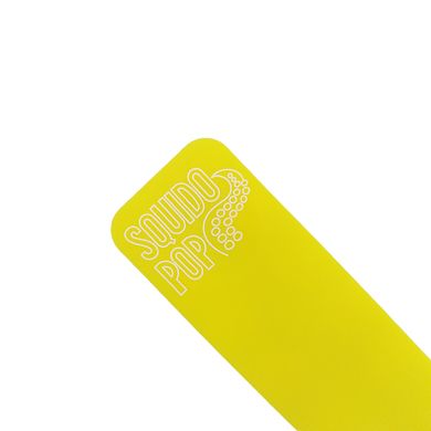 Сквидопоп силиконовая лента игрушка-антистресс Squidopop с липучками Желто-Синий