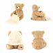 Детская интерактивная плюшевая игрушка русскоязычная для малыша Мишка Пикабу Peekaboo Bear Brown 30 см Коричневый