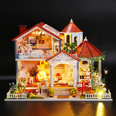 Кукольный 3D домик конструктор Румбокс Coloured Glaze Time L2001