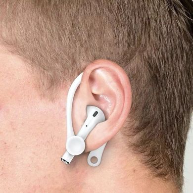 Тримачі для навушників AirPods, захист від втрати та падіння, Білі