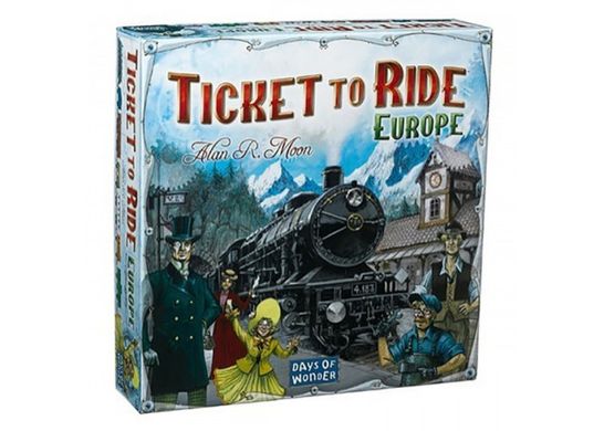 Ticket to Ride: Europe - Квиток на поїзд Європа (ENG)