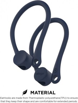 Тримачі для навушників AirPods, із захистом від втрати та падіння Синій