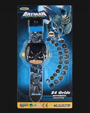 Игровой набор Проекционные Часы Projector Бэтмен - Batman с 24 видами изображениями героев мультфильма
