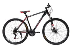 Велосипед 29" 550 Oskar чорно-червоний