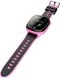 Детские умные GPS-часы Smart Baby Watch HW11 GPS водонепроницаемые Черно-розовые