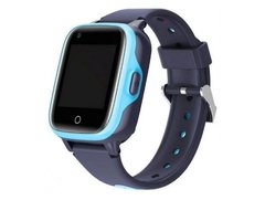 Умные детские GPS часы Wonlex Smart Baby Watch KT15 (4G) Серо-голубые