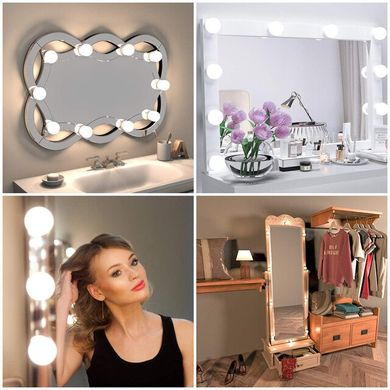LED-лампы Vanity Light для зеркала и макияжа
