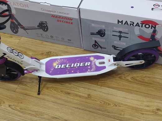 Двоколісний самокат Maraton Decider 2022 Фіолетовий