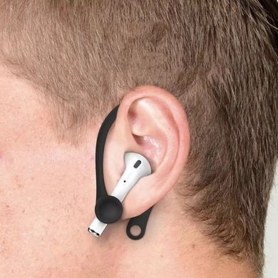 Тримачі для навушників AirPods, захист від втрати та падіння Чорні