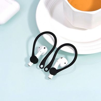 Тримачі для навушників AirPods, захист від втрати та падіння Чорні