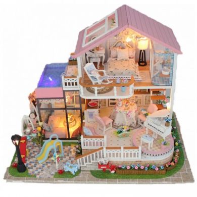 3D Румбокс Ляльковий Будиночок "Sweet Words" 13846z DIY DollHouse + захисний купол