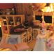 3D Румбокс Кукольный Домик "Sweet Words" 13846z DIY DollHouse + защитный купол