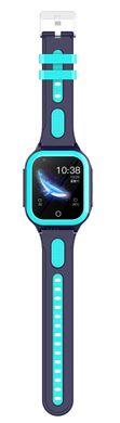 Умные детские GPS часы Wonlex Smart Baby Watch KT24S (4G) Голубые