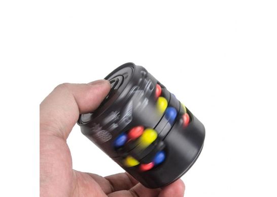 Головоломка антистрес Fidget Cans Spinner Cube 2.0 Чорний