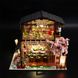 Кукольный 3D домик конструктор Румбокс Gibbon Sushi M2011 Домик суши