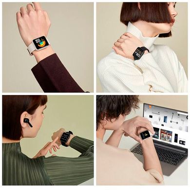 Водонепроницаемые смарт-часы Xiaomi Mi Watche Lite Полный функционал