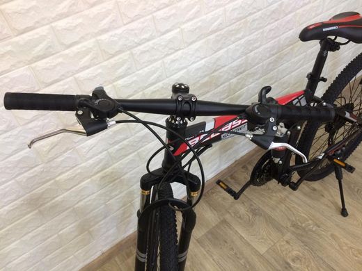 Велосипед складаний 26" BeGasso Soldier рама 17" чорно-червоний колір на зріст 155-185 см