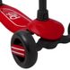 Детский трехколесный самокат Maraton Baby Star (Модель 2022 года со светящимися колесами) Красный