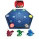 Игровой набор бакуганов SB Battle Planet 3 бакугана в красном кейсе с игровой ареной (Драгоноид, Холкор, Кракелиус)