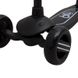 Детский трехколесный самокат Maraton Baby Star (Модель 2022 года со светящимися колесами) Черный