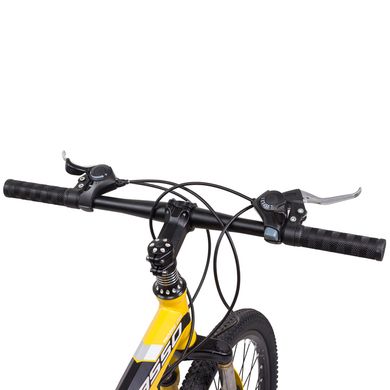 Велосипед складной 26" BeGasso Soldier рама 17" желтый цвет на рост 155-185 см