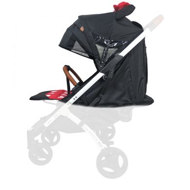 Текстиль для колясок Yoya Plus Минни универсальный моделям Plus Premium, Plus Pro, Plus Max, Plus 2, 3, 4