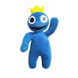 М'яка плюшева іграшка Синій Райдужні Друзі Роблокс | Blue Rainbow Friends