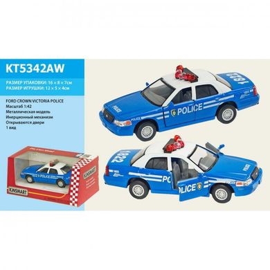 Машина Kinsmart «Ford Crown Victoria Police» Kinsmart (KT5342AW)